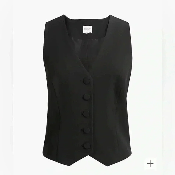 JCREW Button-front vest - NWT - Size 12 - Picture 1 of 7